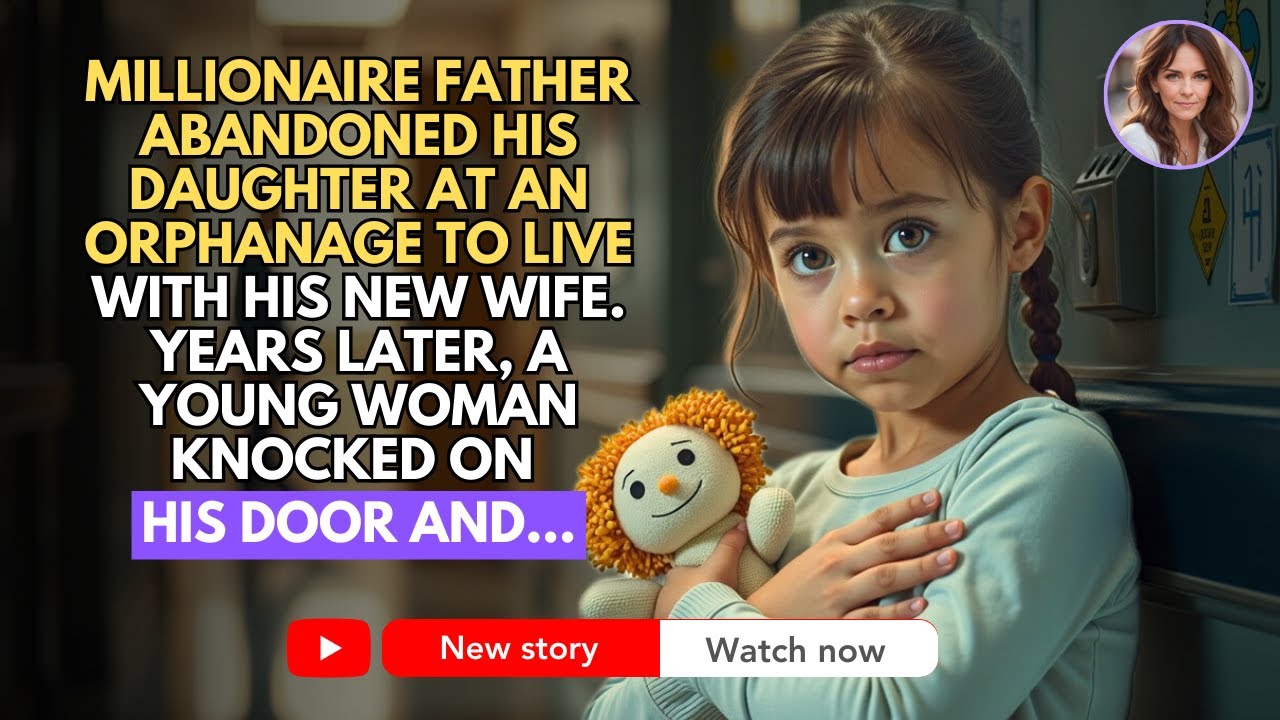 A MILLIONAIRE FATHER ABANDONED HIS DAUGHTER AT AN ORPHANAGE TO LIVE WITH HIS NEW WIFE. YEARS LATER..