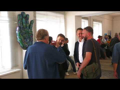 У Луцьку відкрили виставку Вроцлавських художників - YouTube