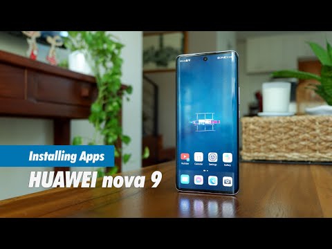 HUAWEI nova 9: Installing Apps