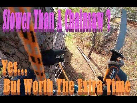 Reciprocating Saw For Tree Climbing - Are They Worth It? #toolreview #treeclimbing #treework