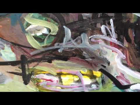 art video for collectors,lovers,buyers abstract landscape painting for homestyling by sj.kim,284