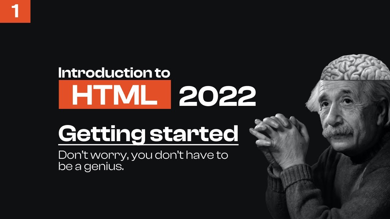 HTML tutorial for complete beginners: The document structure