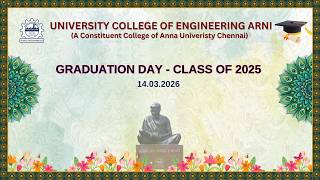 UCE Arni - Graduation Day - Class of 2025 - 14th March 2026