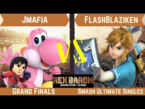 Rex Baron 4 Grand Finals - Jmafia (Yoshi, Mii Brawler) Vs. FlashBlaziken (Link)