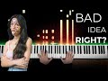 Olivia Rodrigo - bad idea right? (Piano Cover)