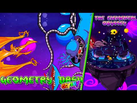 "Critical Hit" [XL DEMON ALL SECRET COINS] | The Elemental Odyssey | Geometry Dash: Odyssey [2.2]