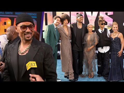 Will Smith REACTS to Jada Pinkett and Their Kids Attending Bad Boys 4 Premiere (Exclusive)