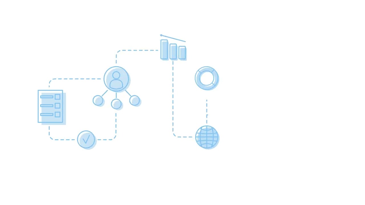 Animated computer network elements
