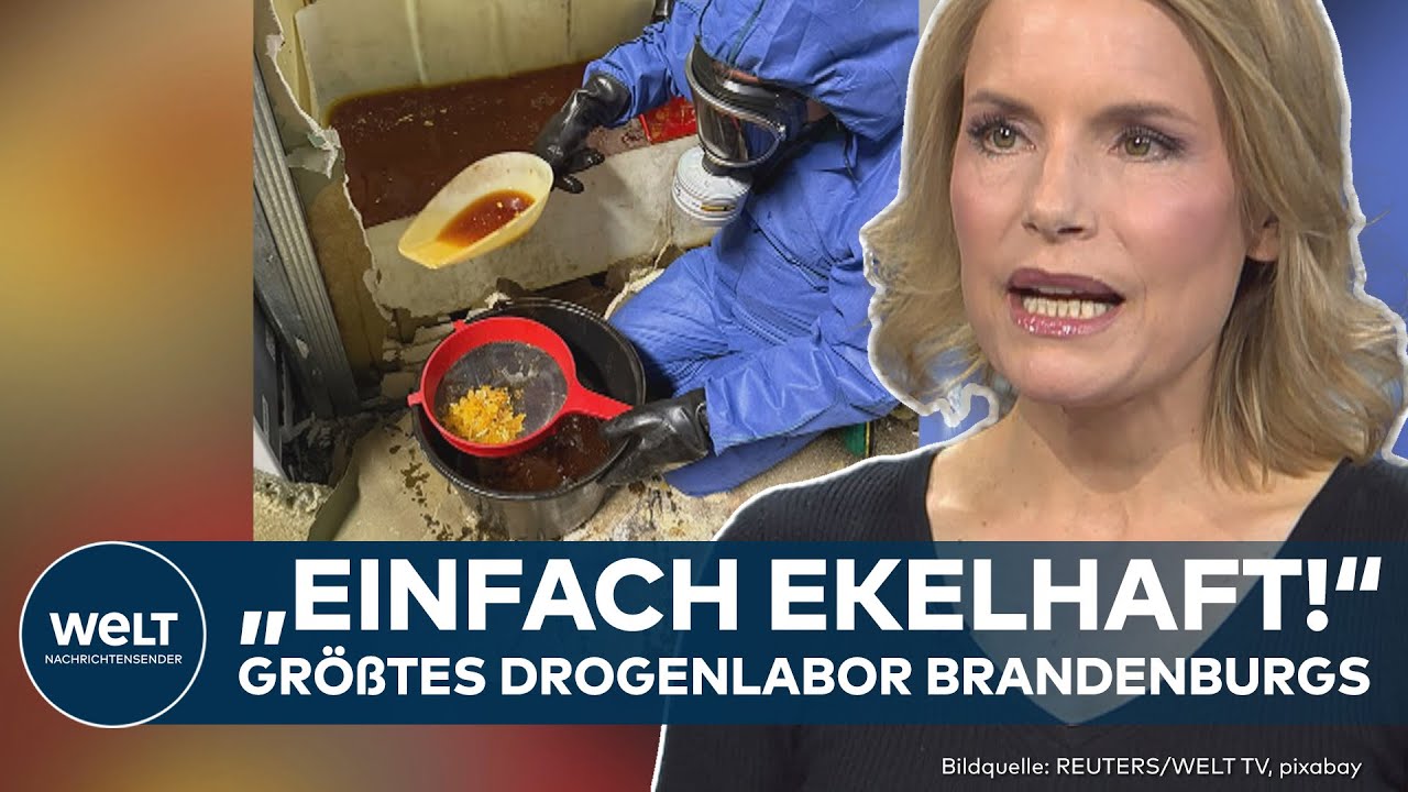 NAUEN: Ein Drogenlabor wie aus „Breaking Bad“! Erschreckende Bilder aus Brandenburg!