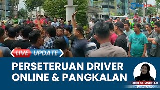 Geger Driver Taksi Online dan Taksi Pangkalan di Pelabuhan Fery Batam Dipicu Rebutan Penumpang