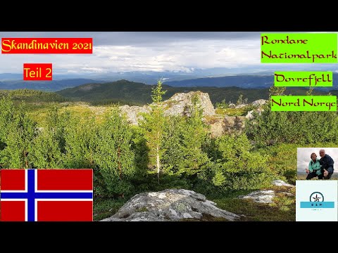 Norwegen Schweden 2021 Teil 2,  über`s Dovrefjell nach Nordnorwegen