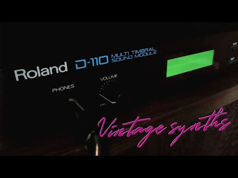 Vintage Synths: Roland D-110 (Performed by Bronster Bridge)