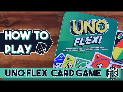 How to Play Uno Flex in 3 minutes (Uno Flex Rules in English)