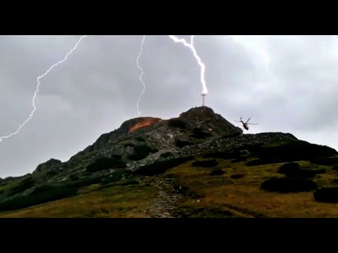 Piorun, który trafia w ludzi