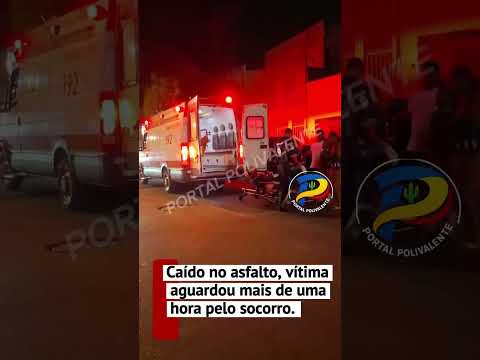 🚨 Motociclista fica ferido após acidente no bairro Seminário em Crtao-CE