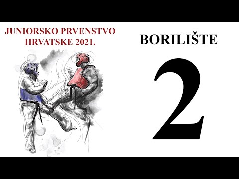 Juniorsko prvenstvo Hrvatske 2021.- BORILIŠTE 2
