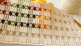 🌟The Most Beautiful Form of Crochet❗️A Multipurpose Pattern Tutorial for Beginners