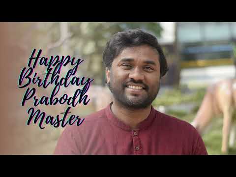 Gudakesha Jagath wishes you Happy Birthday Prabodh Master