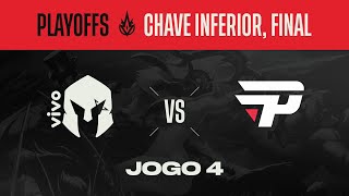 CBLOL 2024: 1ª Etapa - Playoffs | paiN Gaming x Vivo Keyd Stars (Jogo 4)