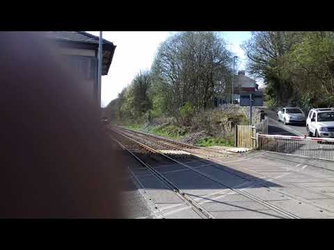 68023+68001 119L 04.00 Norwich-Carlisle passing Towneley SB 21/4/2018