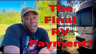 The Final RV Payment