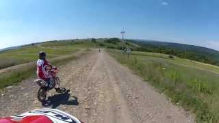 preview picture of video '2009 Honda 230L Ride at Rock Run ATV Trails in Patton, PA'