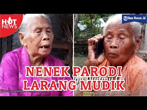 Video Parodi Larangan Mudik Mbah Minto Viral,  Ini Fakta-faktanya