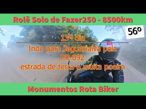 S16/EP56 - Jaguariaíva - PR | Muita poeira na PR-092  | 08-01-26