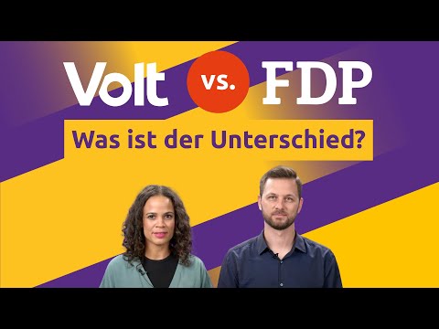 Volt vs. FDP - Was ist der Unterschied? Wahlprogramme im Vergleich | Bundestagswahl 2021