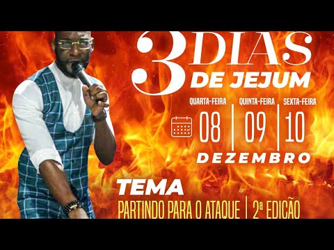 1º dia dos 3 dias de Jejum & Oração - Lidando com Cadeias e Grilhões Espirituais - Márcio Baiona