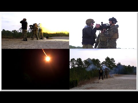 U.S. Marines with 2d Combat Engineer Battalion, 2D CEB MAAWS Live Fire B-Roll