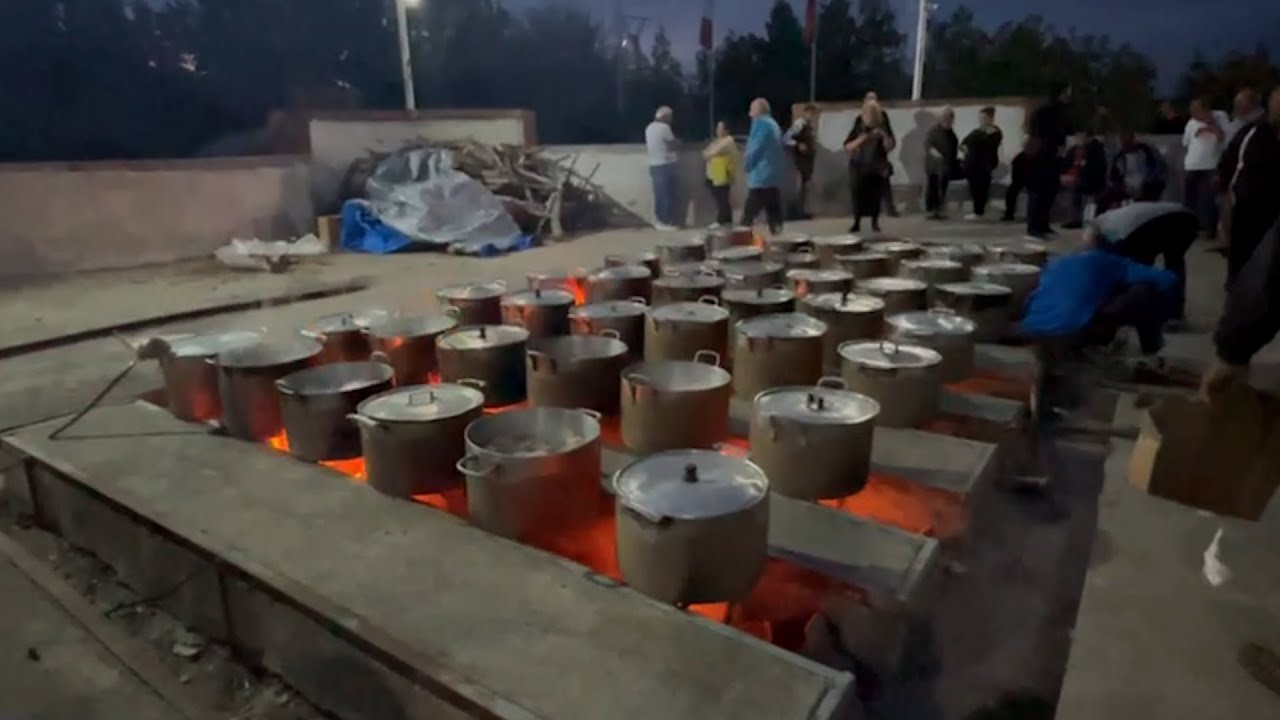 «Ցորենից ու գառան մսից բացի ուրիշ ոչինչ չկար ուտելու». գիշերը հարիսա են եփել Մուսա լեռան բարձունքին