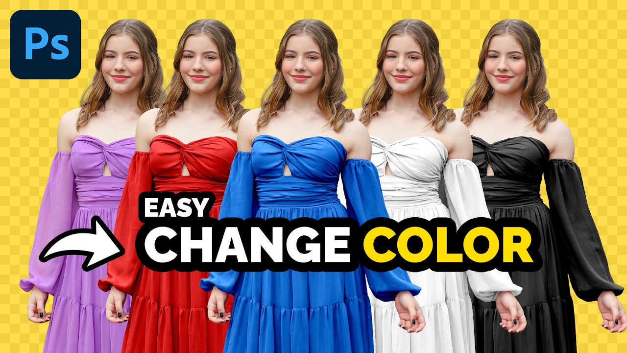 how to Change Color of Clothes in Photoshop | Photoshop Tutorial