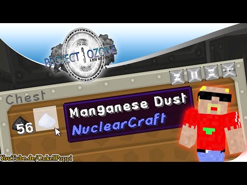 MANGANESE Dust - Minecraft PoppZone - 142 - Project Ozone 3 - Deutsch