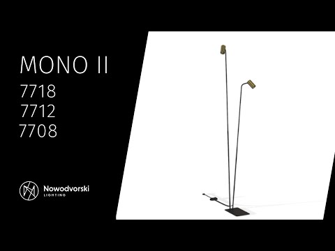 Торшер Nowodvorski 7718 Mono GU10 2x10W IP20 Bl