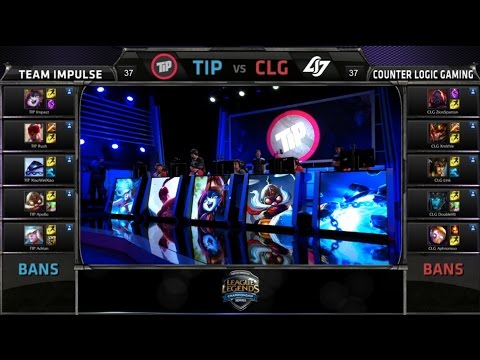 NA LCS TIP vs CLG Game 1 Highlights (NA LCS Spring 2015)