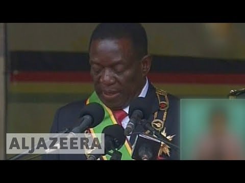 Zimbabwe’s Emmerson Mnangagwa promises to bring drastic change