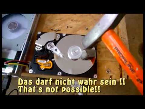 DESTROY!!! the harddisk, Festplatte zerstören, Maxblog #2