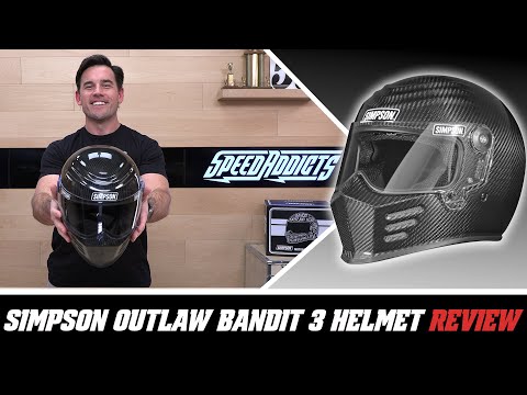 Simpson Outlaw Bandit 3 Helmet Review at SpeedAddicts.com