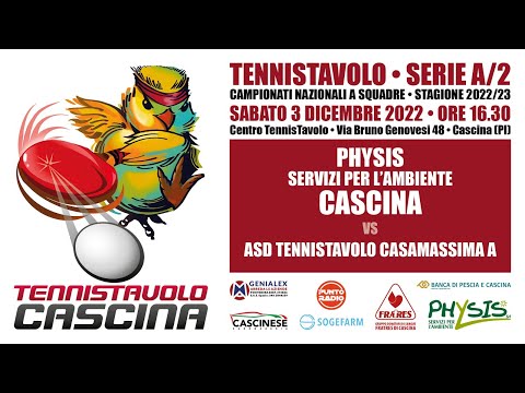 A2 gir.B 5° Physis Cascina vs Casanassima Bari (live)