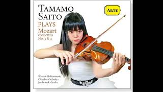 Mozart ViolinConcerto No3. TamamoAngeSaito 斎藤アンジュ玉藻 Warsaw Philharmonie ワルシャワフィルハーモニー