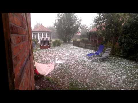Hagel in Arpke 27.07.2013 - 17:24