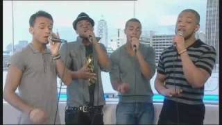 JLS perform &#39;Close To You&#39; in the GMTV live Lounge!