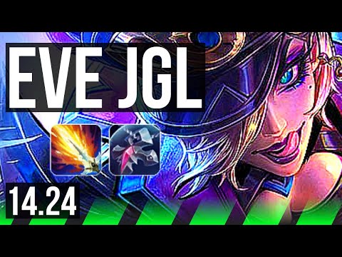EVELYNN vs NUNU & WILLUMP (JGL) | 1000+ games, 3/2/11, Rank 15 Eve | KR Master | 14.24