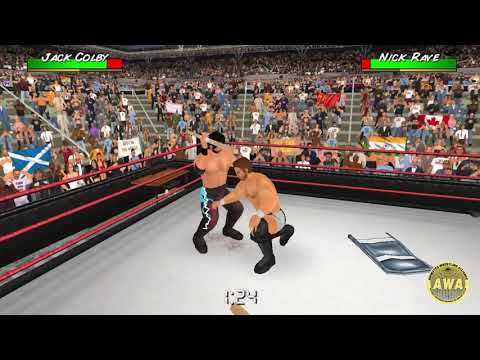 Nick Rave Vs Jack Colby | AWA Empire World Title Match (Debut show)