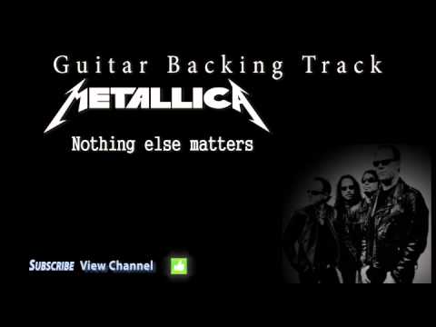 Metallica - Nothing else matters (Guitar Backing Track)