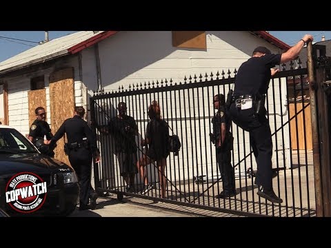 Copwatch | Squatters Kicked Out of Abandoned House | United Against ...