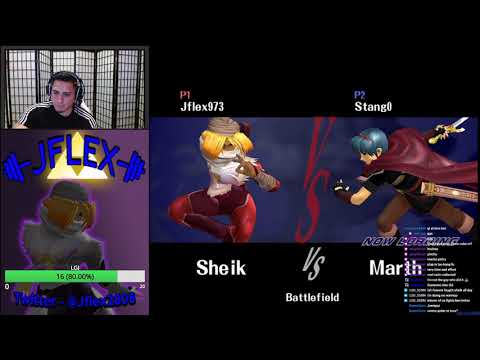 LEVO #12 - Jflex (Sheik) vs Stango (Marth) - US Top 64 - WR1