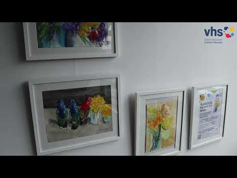 Ausstellung Aquarellklasse Christine Bender Weinstadt