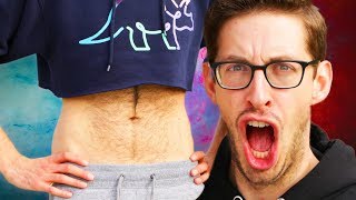 The Try Guys Wear Crop Tops For A Day